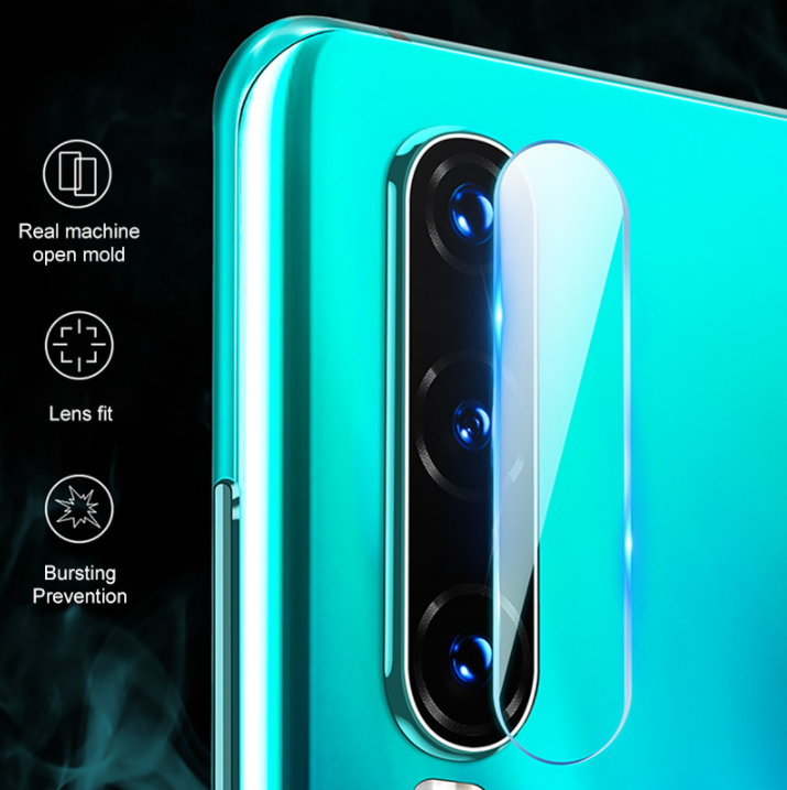 Захисне скло на камеру Clear Glass для Huawei P40 Lite E (51095DCE)