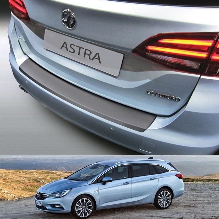 Пластикова захисна накладка на задній бампер для Opel Astra K Sports Tourer 2015+