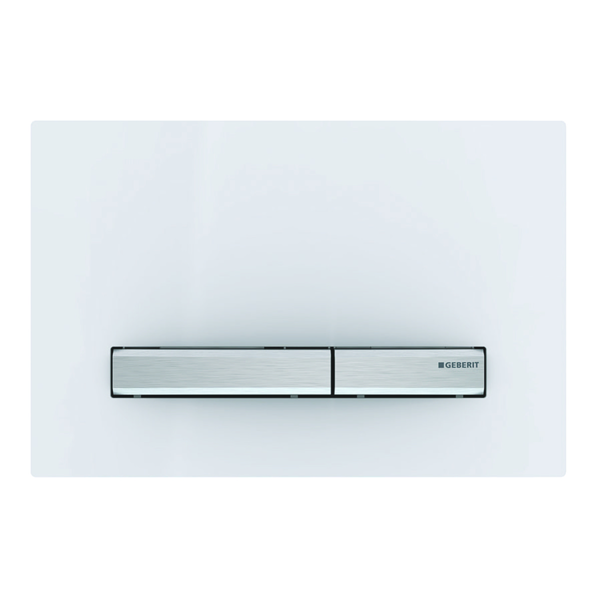 Змивна клавіша Geberit Sigma50, подвійний змив: білий