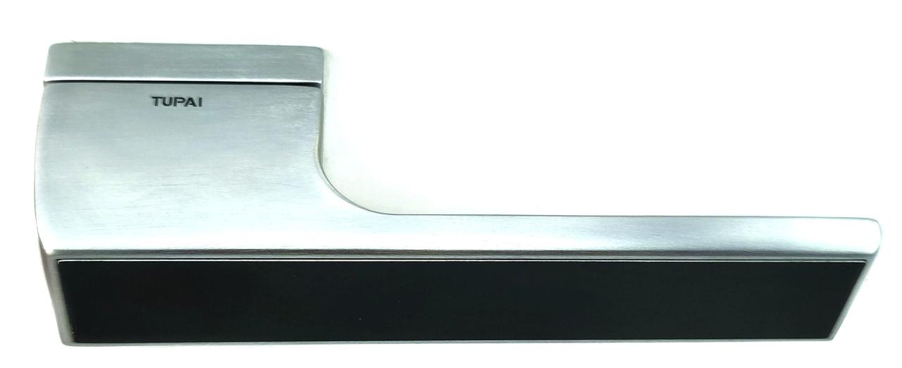 Ручка дверна Tupai BIG 3084 RT хром матовий (Португалія), фото 1