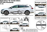 Молдинги на двері для Opel Astra K Sports Tourer 2015+, фото 5