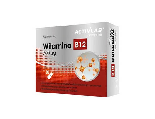 Вітамін Б12 Activlab Witamina B12 30 таб, фото 2