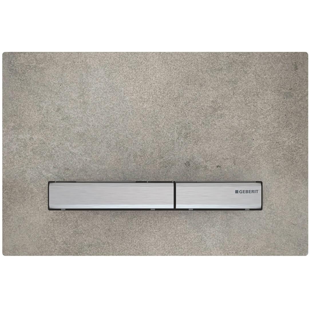 Змивна клавіша Geberit Sigma50, подвійний змив: під бетон