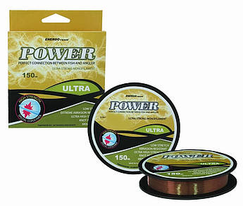 Волосінь Energofish Ultra Power Brown 150м 0.25мм 8.22кг 33540025