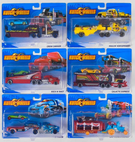 Трейлер з машинкою Hot Wheel, фото 1