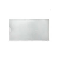 Папка - конверт пластиковая прозрачная 12х22см. Е31308