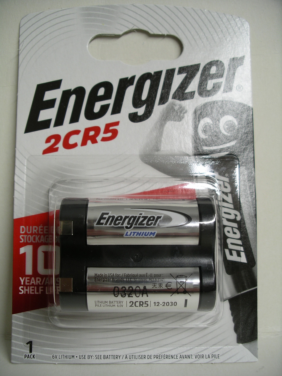 Батарейка Energizer 2CR5 6V