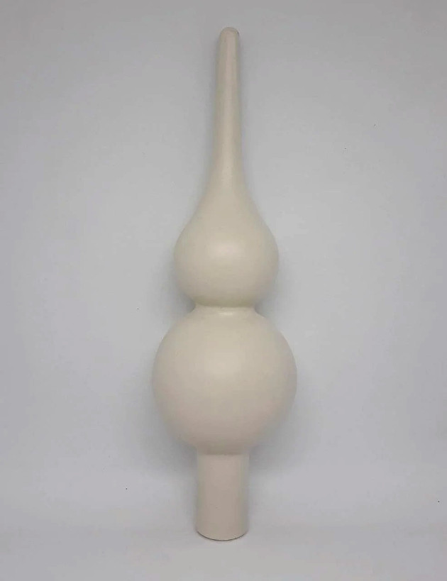 Верхушка на Елку Маленькая Пластик Серый 18х5 См Заготовка для ...