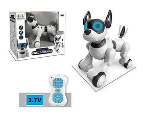 Собака інтерактивна 20173-1 на радіокеруванні, акумулятор, в коробці