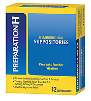 Гемороїдальні свічки Preparation H 12ct