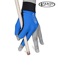 Перчатка для игры в бильярд KAMUI L синего цвета из нейлона