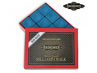 Крейда для більярду BRUNSWICK BLUE 12 шт