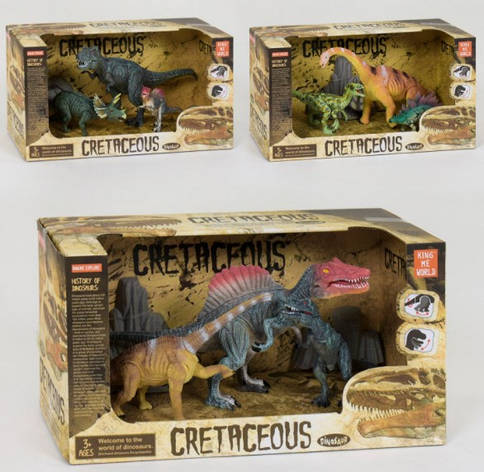 Ігровий набір динозаврів Cretaceous, фото 1