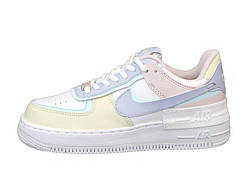 Кросівки жіночі Nike Air Force Найк аїр форс різнобарвні демісезонні низькі