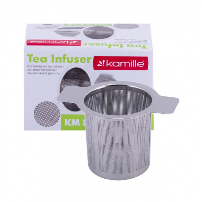Ситечко-фільтр для чаю 10 х 6,5 см Kamille KM-8841