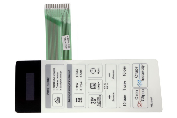 Сенсорная Панель Микроволновой Печи LG MFM61853402, MFM61853401 ...