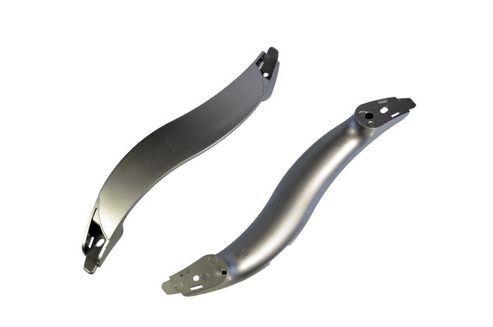 Ручка для холодильника Атлант AT-061, 775373400102, L=198 мм ("Новая волна"), фото 1