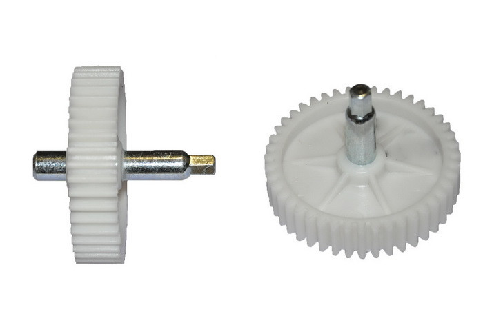 Шестерня для м'ясорубки 073/2 з валом, d=80 мм, h=72.5 мм, z=44, фото 1