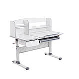 Комплект парту для школярів Cubby Rimu Grey + крісло Fundesk Mente Grey, фото 3