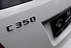 Емблема напис багажника Mercedes C350