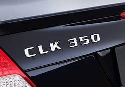 Емблема напис багажника Mercedes CLK350 тип2