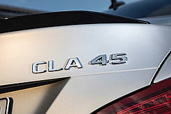 Емблема напис багажника Mercedes CLA45