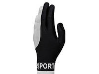 Перчатка для игры в бильярд Sport черного цвета