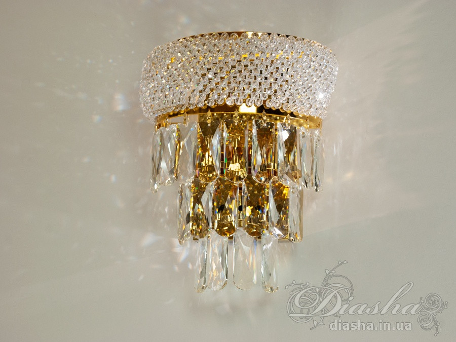 Бра з кришталем Diasha 19058/B-3-G