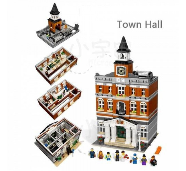 Лего Ратуша Lego Creator Expert Expert 10224 Town Hall, фото 1