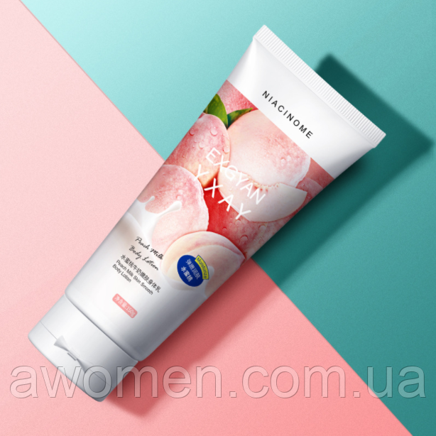 Молочко для тіла Exgyan Niacinome Peach Milk з екстрактом персика 150 ml