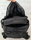 Чоловічий місткий рюкзак чорний (50402), фото 4