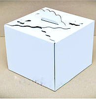 Коробка для торта "Метелик" розмір 30*30*25 см