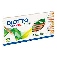 Карандаши цветные Giotto Di Natura 12 цветов (8000825240614)