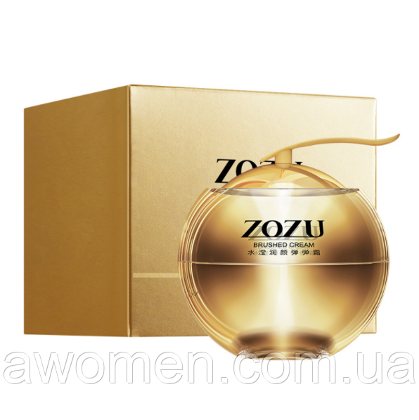 Крем для обличчя ZOZU Brushed Cream Elastic and Delicate з колагеном і тутовым шовкопрядом 45 g
