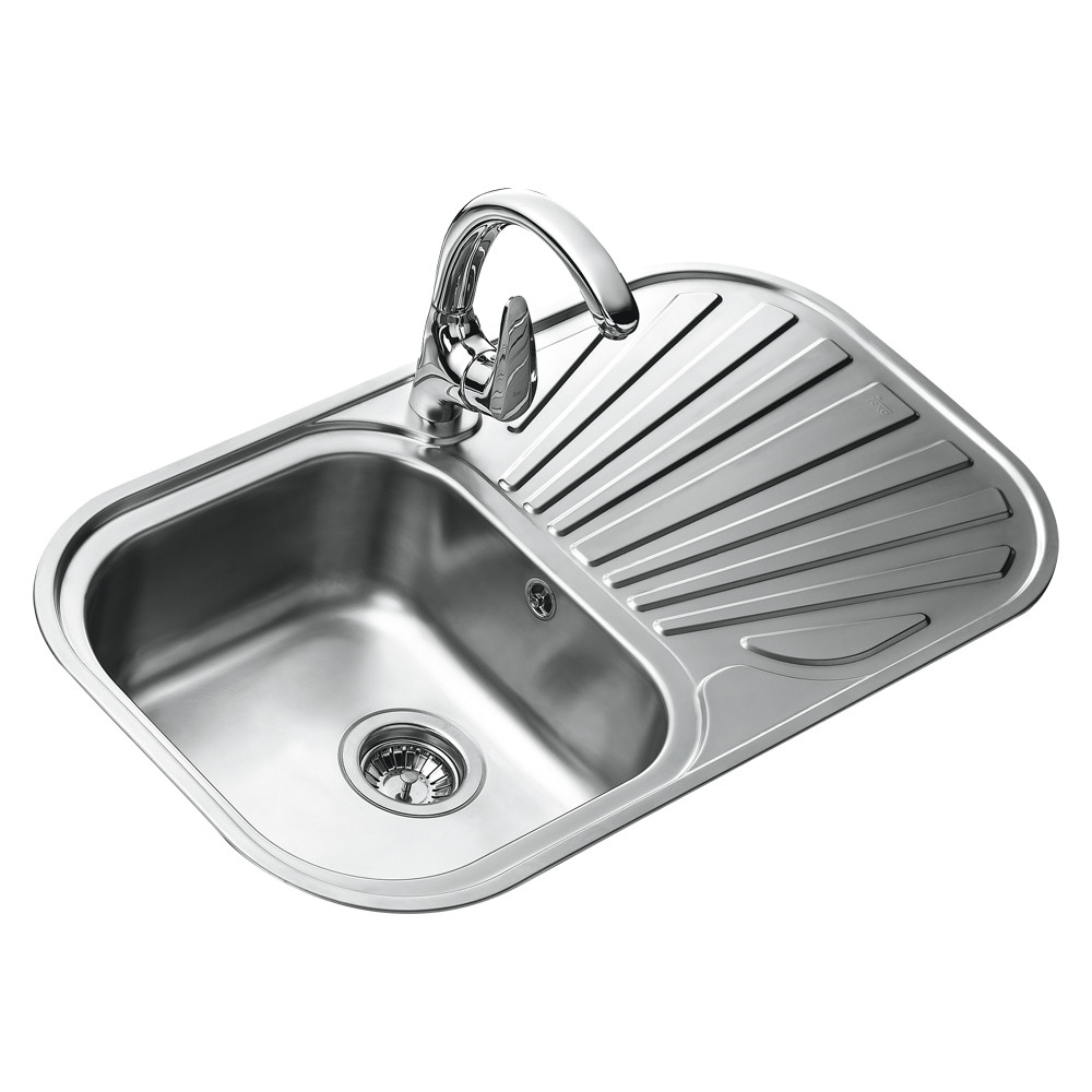 Кухонна мийка Тека STYLO 1B 1D з крилом 8348, фото 1