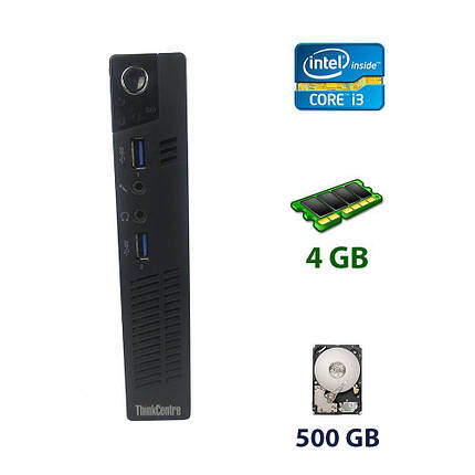 Lenovo ThinkCentre M72 USFF / Intel Core i3-3220T (2 (4) ядра по 2.8 GHz) / 4 GB DDR3 / 320 GB HDD, фото 1