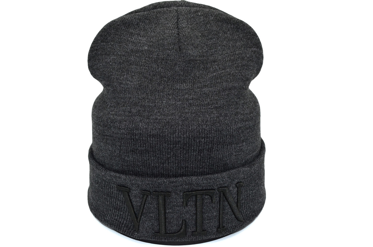 Шапка Hip Hop Shop VLTN 55-59 см темно-сіра (H-08118-147)