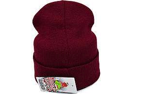 Шапка Hip Hop Shop Instagram 55-59 см бордова (H-08118-289), фото 3
