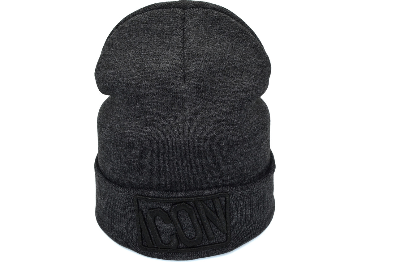 Шапка Hip Hop Shop Icon 55-59 см темно-сіра (H-08118-200)
