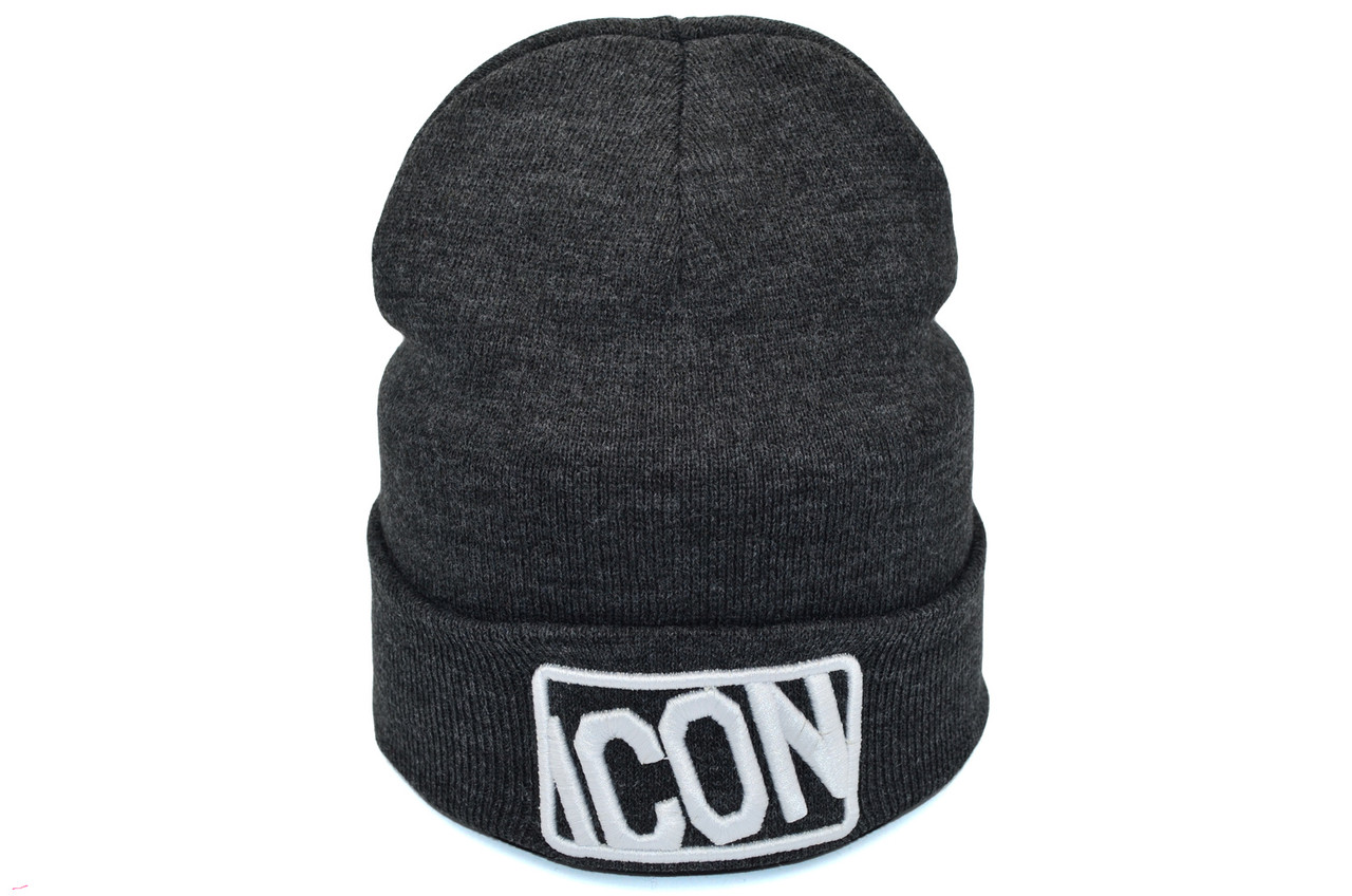 Шапка Hip Hop Shop Icon 55-59 см темно-сіра (H-08118-201)