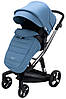 Коляска 2 в 1 Bair Electra B-touch system BE-03 blue (блакитний), фото 8