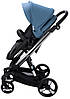 Коляска 2 в 1 Bair Electra B-touch system BE-03 blue (блакитний), фото 10