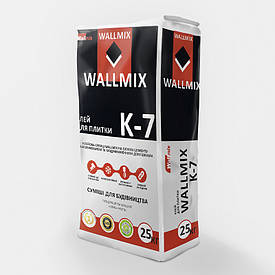 Клей WALLMIX K-7 для плитки 25 кг