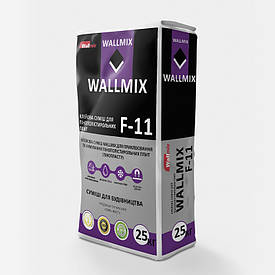 Клей WALLMIX F-12 для приклейки і армування 25кг