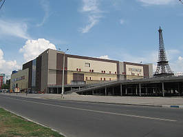 Облицювання фасадів Сканроком (навісний вентильований фасад).