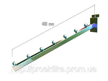 Вішалка похила з кульками 400 мм