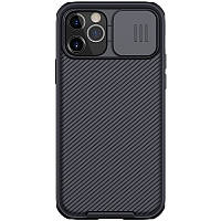 Nillkin iPhone 12 / 12 Pro (6.1") CamShield Pro Case Black Чохол Накладка на Бампер