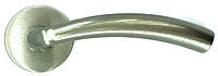 Ручка на дверь ILAVIO 306 никель матовый (Греция)