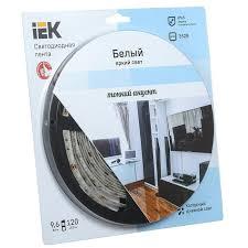 Лента LED 5м блистер LSR-3528W120-9.6-IP65-12V IEK-eco