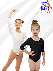 Купальник для гімнастики та хореографії рукав 3/4
